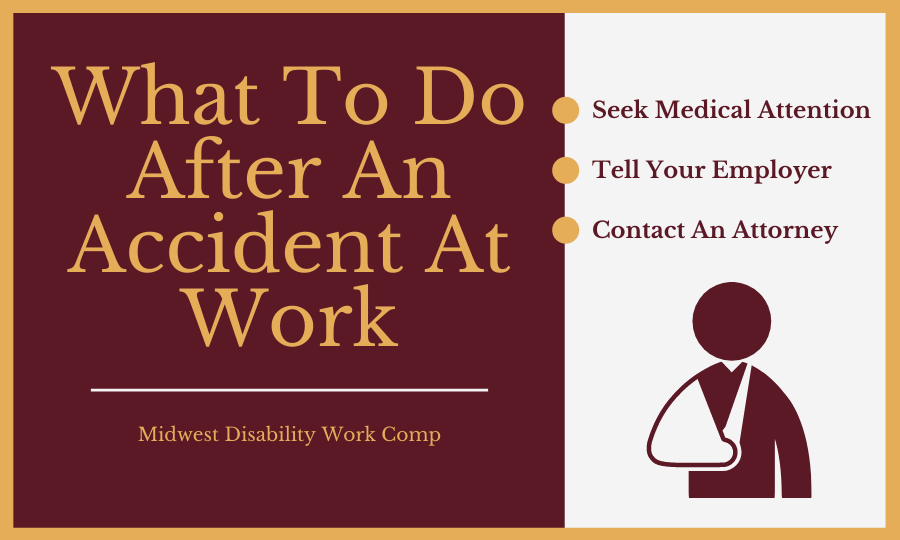 What to do after a Workplace Accident Graphic