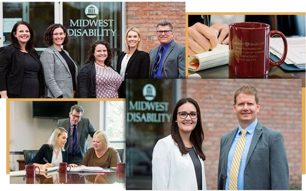 Midwest Disability attorneys & staff