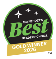MINNESOTA'S Best READERS' CHOICE | GOLD WINNER 2026 | TM